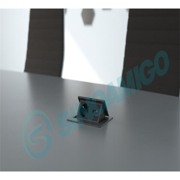 Maximize Your Counter Space with Pop-Up Outlets.