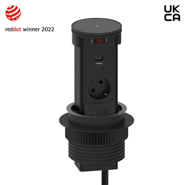 Furniture Mounted Outlets Provide Convenient Charging Stations