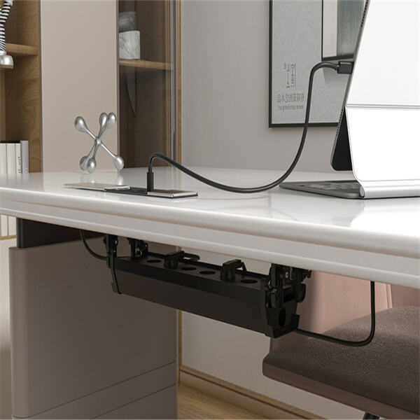 Say Goodbye to Tangled Wires with Under Desk Electrical Outlets