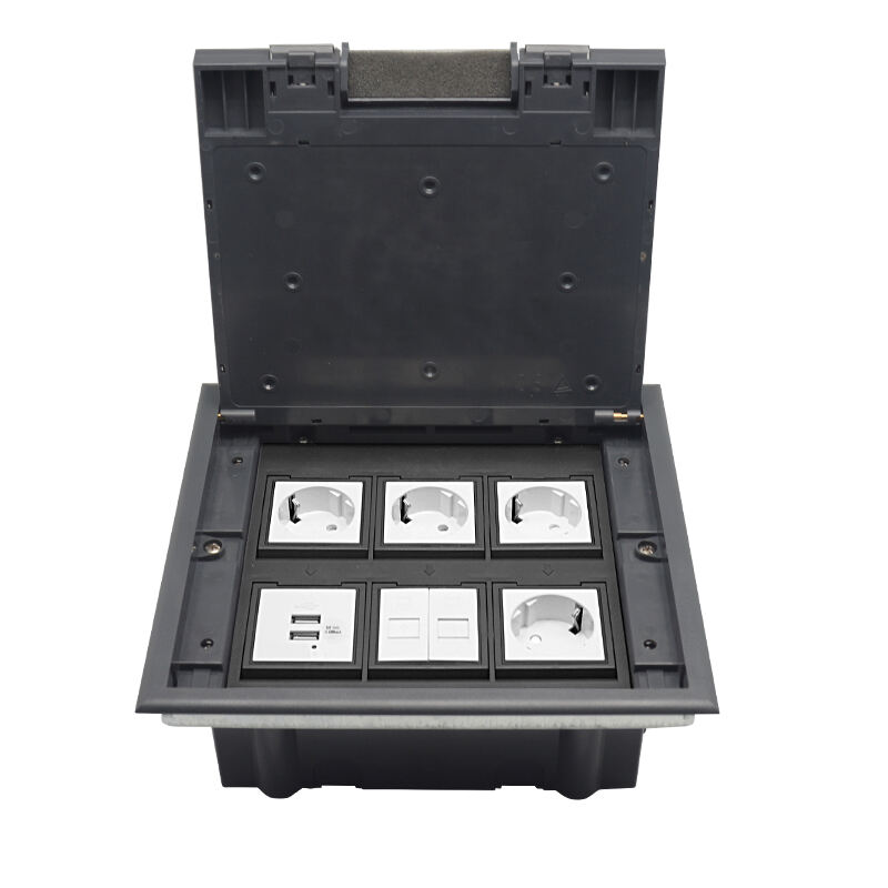 SCF-245P Series Integrated Floor Outlet Boxes