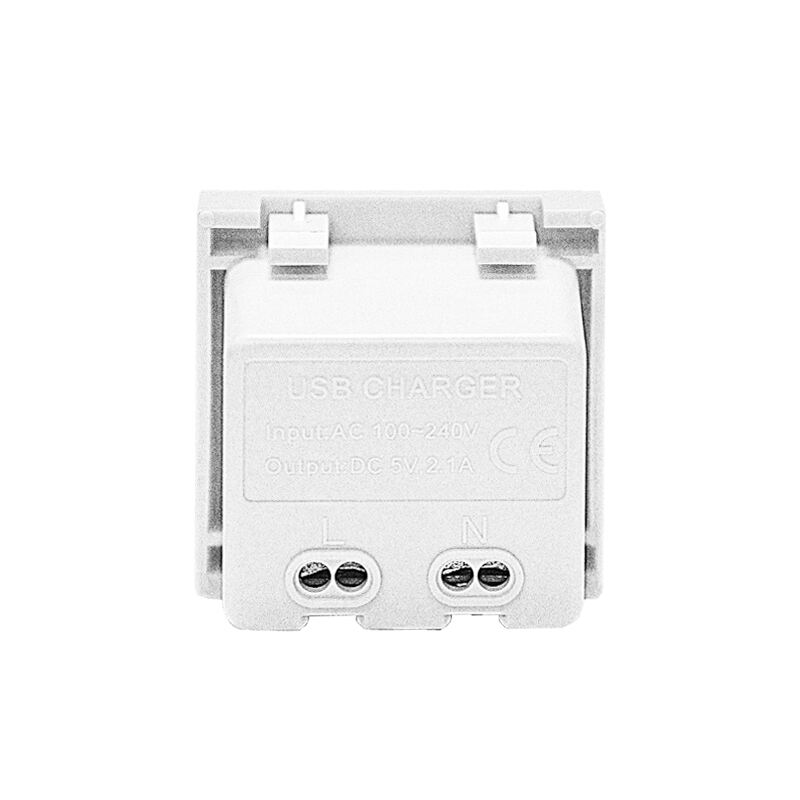 Modular Socket Dual Port Type A+C 10.5W (total) USB Charger F21-C4