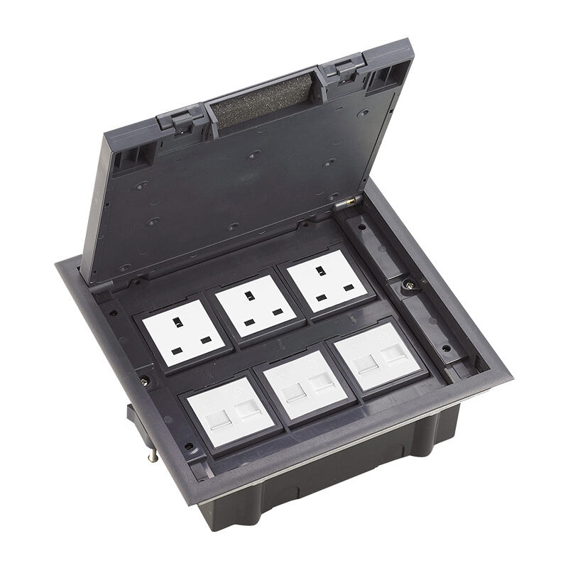SCF-245P Series Integrated Floor Outlet Boxes